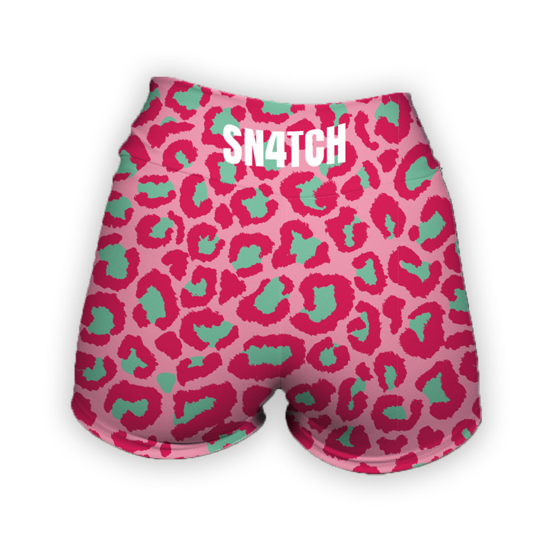Calza Corta- Whatermelon- Animal Print