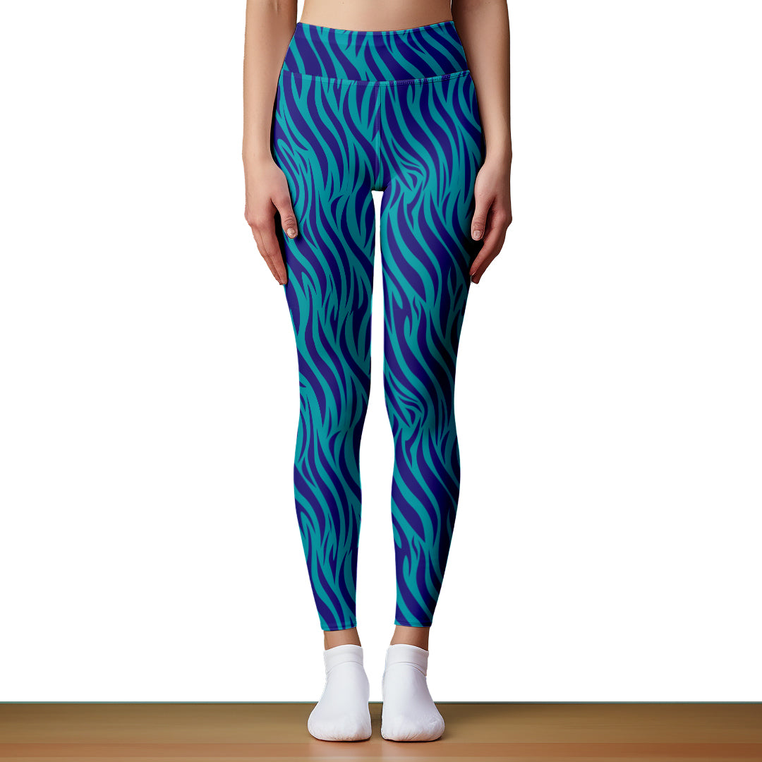 Calza Larga - Ocean Zebra - Animal Print