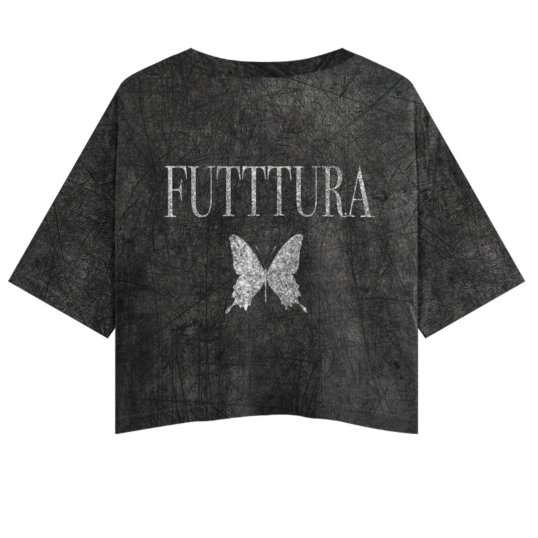 Polera corta oversize- Futttura- Tini