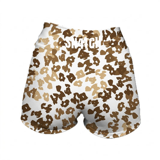 Calza Corta- BROWN PRINT