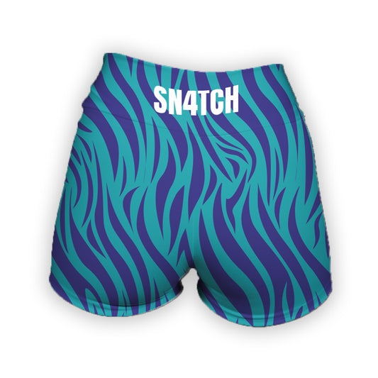 Calza Corta- Ocean Zebra- Animal Print