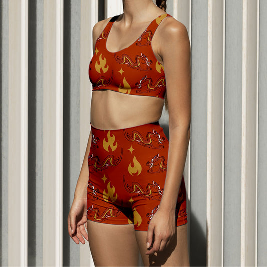 Conjunto Disney- Calza Corta- Peto Basic- Mushu