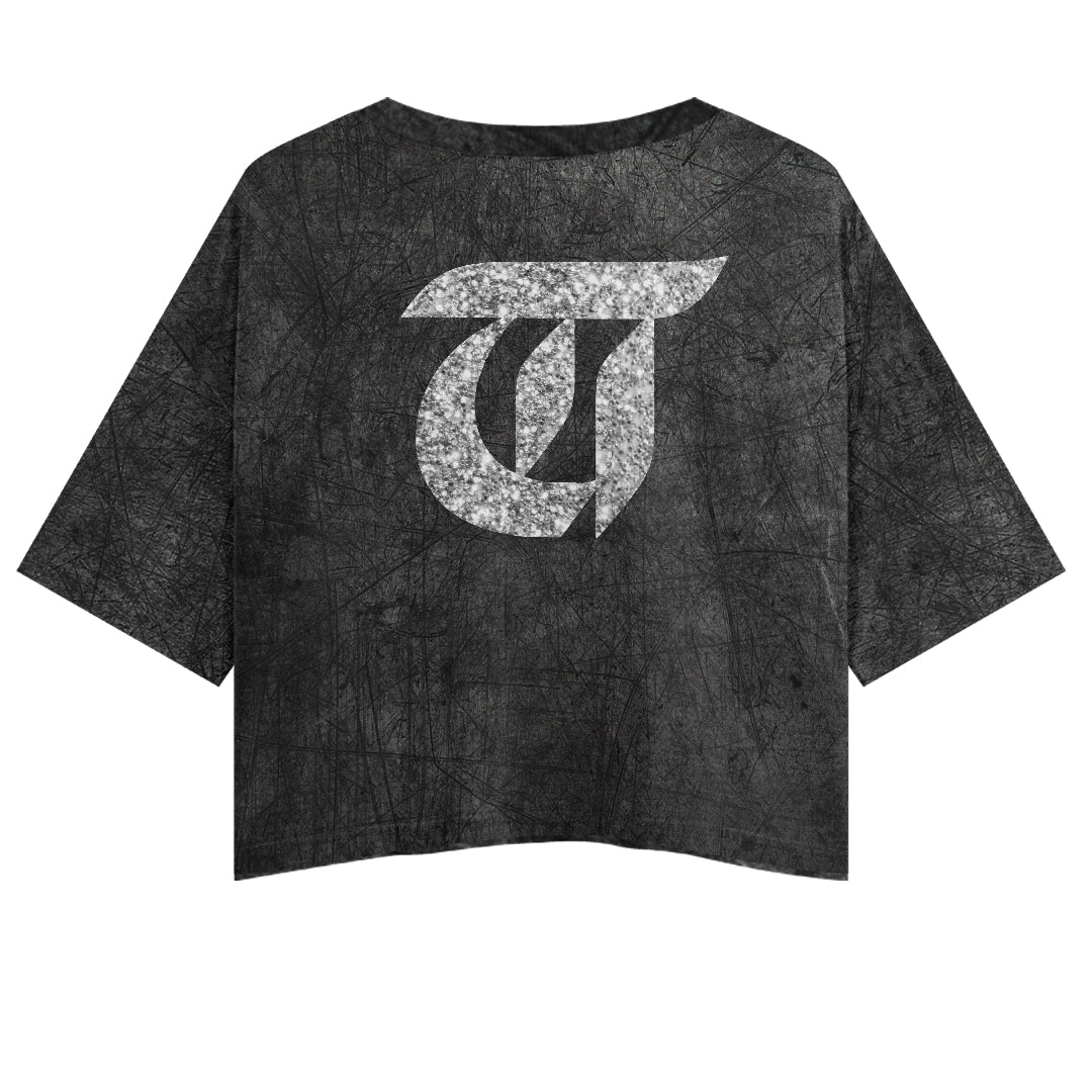Polera corta oversize- Carne y Hueso- Tini