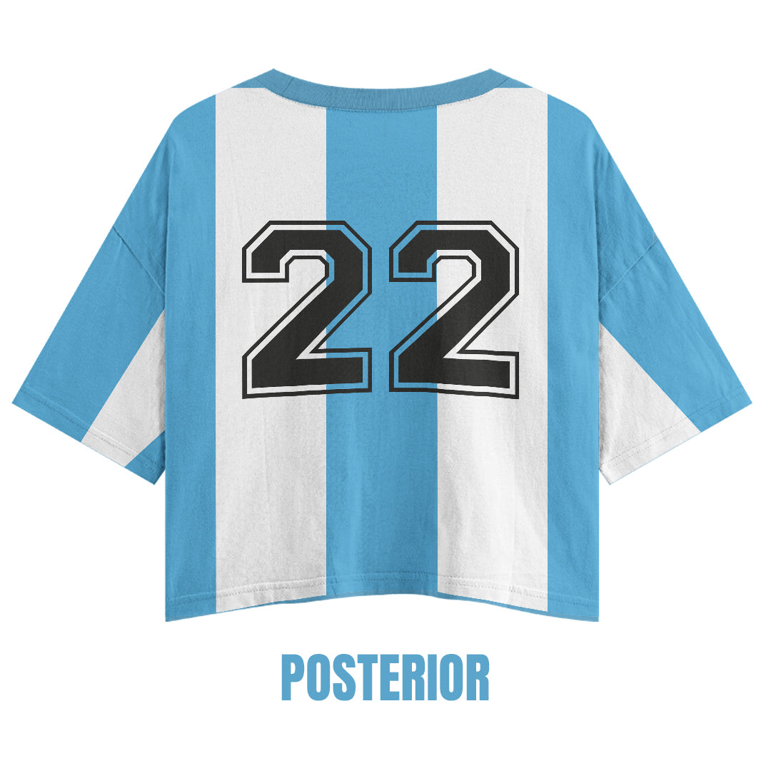 Polera corta oversize- 22- Tini